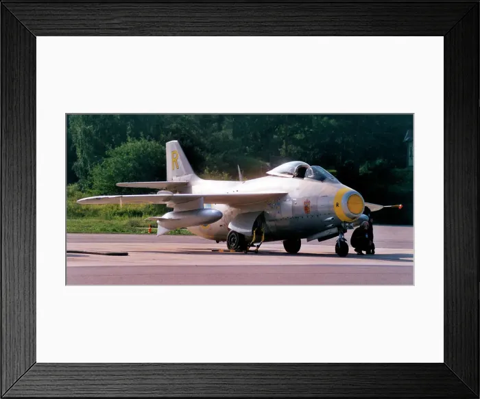 Framed Print : Saab J 29F Tunnan SE-DXB Framed Print : Saab J 29F Tunnan SE-DXB