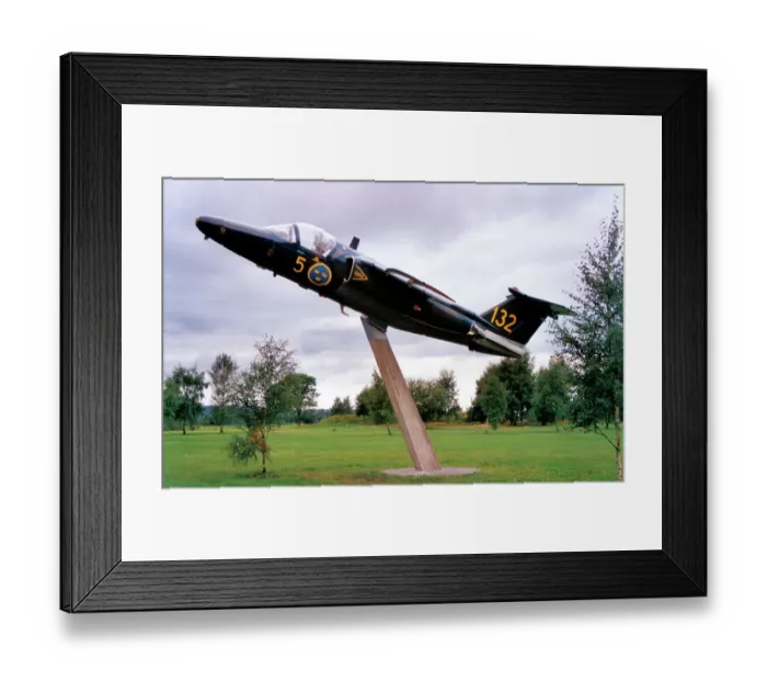 Framed Print : Saab 105 Sk. 60D 60132 Framed Print : Saab 105 Sk. 60D 60132