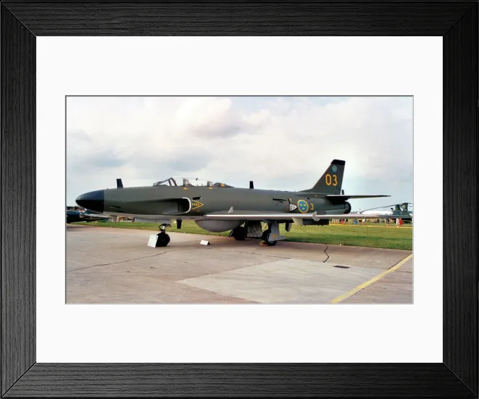 Framed Print : Saab J 32B Lansen 32512 - 03 Framed Print : Saab J 32B Lansen 32512 - 03