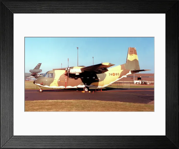 Framed Print : CASA C-212-100 Aviocar T. 12B-65 - 74-80 Framed Print : CASA C-212-100 Aviocar T. 12B-65 - 74-80