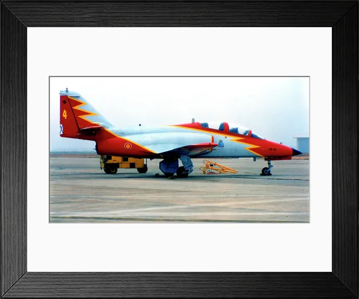 Framed Print : CASA C-101EB Aviojet E. 25-52 - 79-34 - 4 Framed Print : CASA C-101EB Aviojet E. 25-52 - 79-34 - 4