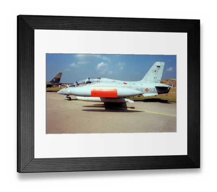 Framed Print : Aermacchi MB. 339A MM54513 - 61-63 Framed Print : Aermacchi MB. 339A MM54513 - 61-63