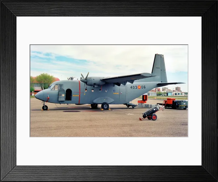 Framed Print : CASA C-212-100 Aviocar TR12A-8 - 403-06 Framed Print : CASA C-212-100 Aviocar TR12A-8 - 403-06