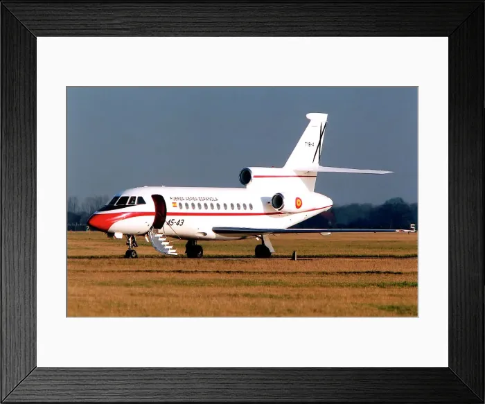 Framed Print : Dassault Falcon 900B T. 18-4 - 45-43 Framed Print : Dassault Falcon 900B T. 18-4 - 45-43