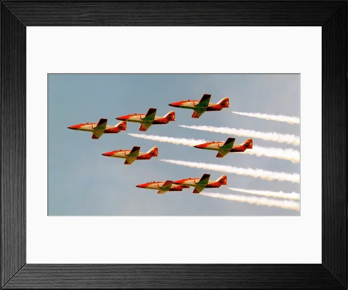 Framed Print : CASA C-101EB Aviojets of the Patrulla Aguila Framed Print : CASA C-101EB Aviojets of the Patrulla Aguila