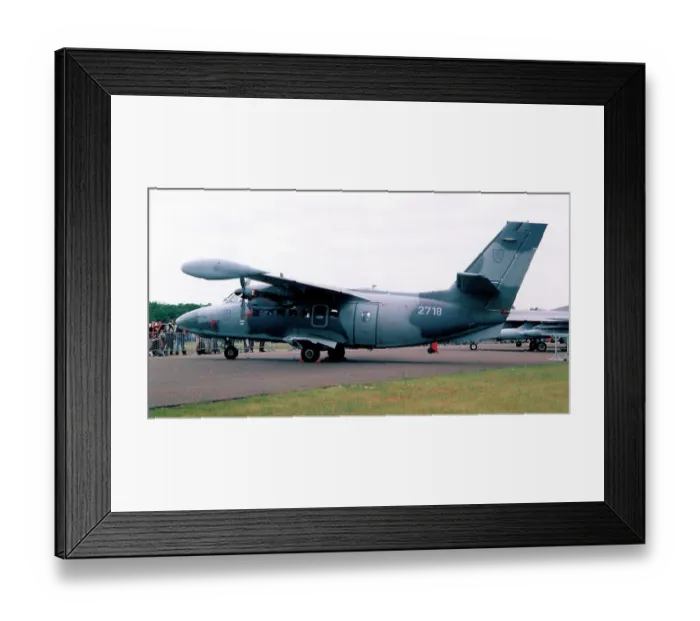 Framed Print : Let L-410 Turbolet 2718 Framed Print : Let L-410 Turbolet 2718