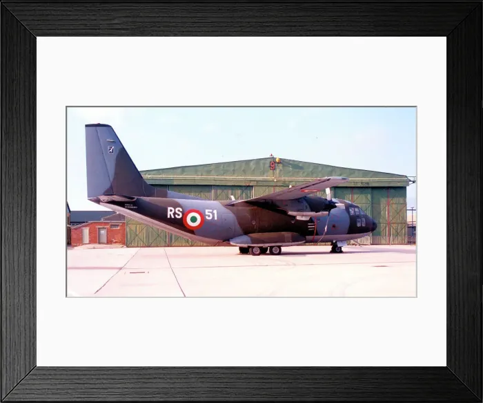 Framed Print : Aeritalia G. 222TCM MM62130 - RS-51 Framed Print : Aeritalia G. 222TCM MM62130 - RS-51