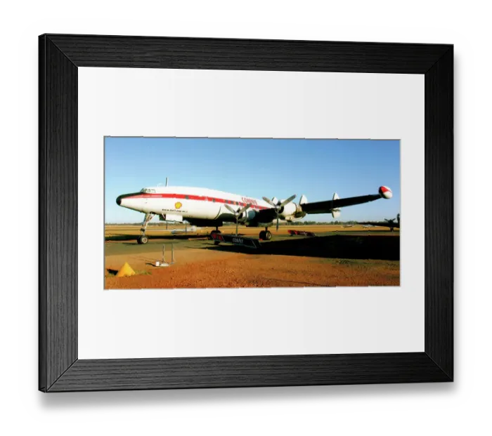 Framed Print : Lockheed Super Constellation VH-EAG Southern Preservation Framed Print : Lockheed Super Constellation VH-EAG Southern Preservation