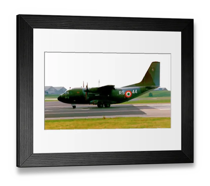 Framed Print : Aeritalia G. 222TCM MM62129 - RS-44 Framed Print : Aeritalia G. 222TCM MM62129 - RS-44