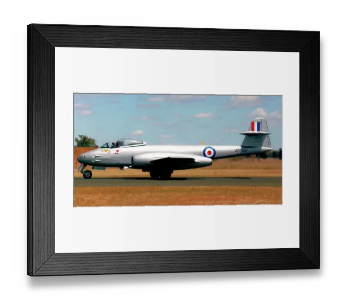 Framed Print : Gloster Meteor F. 8 VH-MBX Framed Print : Gloster Meteor F. 8 VH-MBX