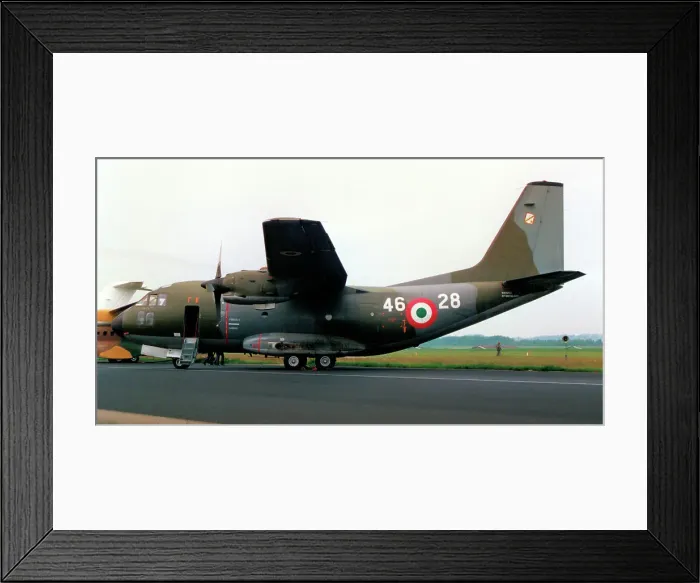 Framed Print : Aeritalia G. 222TCM MM62123 - 46-28 Framed Print : Aeritalia G. 222TCM MM62123 - 46-28