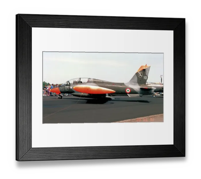 Framed Print : Aermacchi MB-339A MM54456 - RS-10 Framed Print : Aermacchi MB-339A MM54456 - RS-10