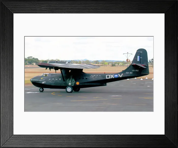 Framed Print : Consolidated PBY-6A Catalina VH-PBZ Framed Print : Consolidated PBY-6A Catalina VH-PBZ