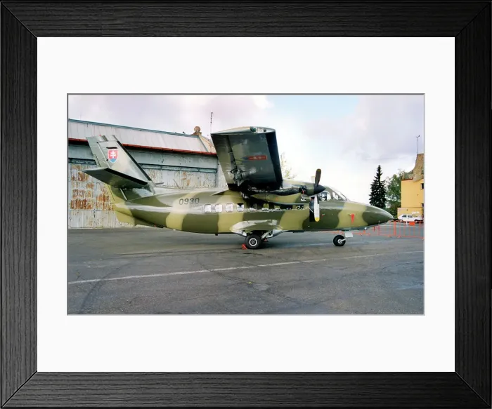 Framed Print : Let L-410 Turbolet 0930 Framed Print : Let L-410 Turbolet 0930