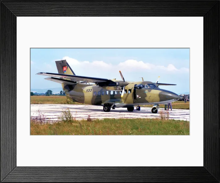 Framed Print : Let L-410 Turbolet 1133 Framed Print : Let L-410 Turbolet 1133