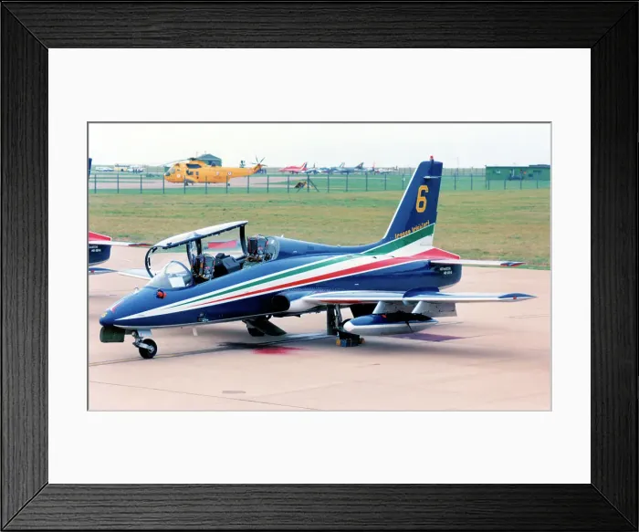 Framed Print : Aermacchi MB. 339PAN MM55054 - 6 Framed Print : Aermacchi MB. 339PAN MM55054 - 6