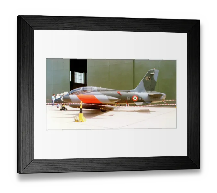 Framed Print : Aermacchi MB-339A MM54546 - 61-85 Framed Print : Aermacchi MB-339A MM54546 - 61-85