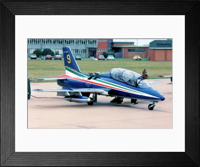 Framed Print : Aermacchi MB. 339PAN MM54473 - 9 Framed Print : Aermacchi MB. 339PAN MM54473 - 9