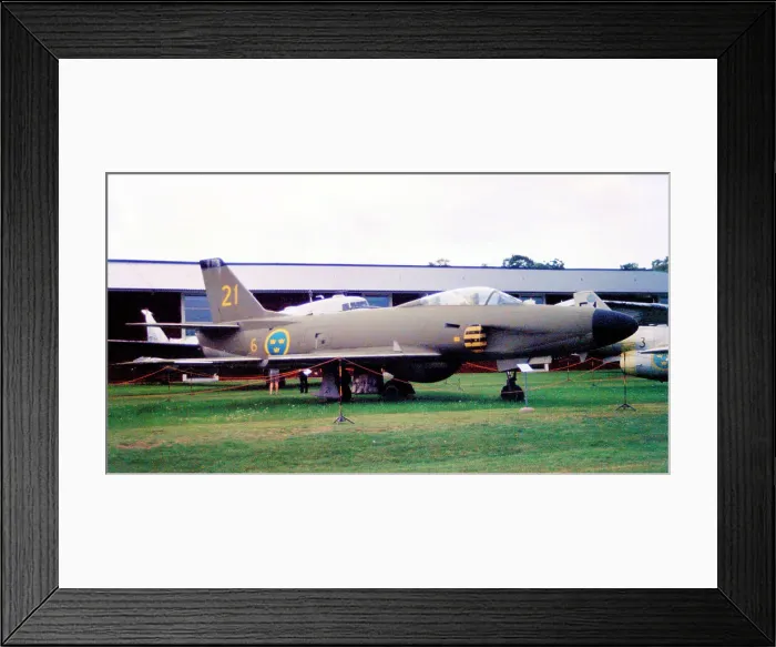 Framed Print : SAAB J 32E Lansen 21 Framed Print : SAAB J 32E Lansen 21