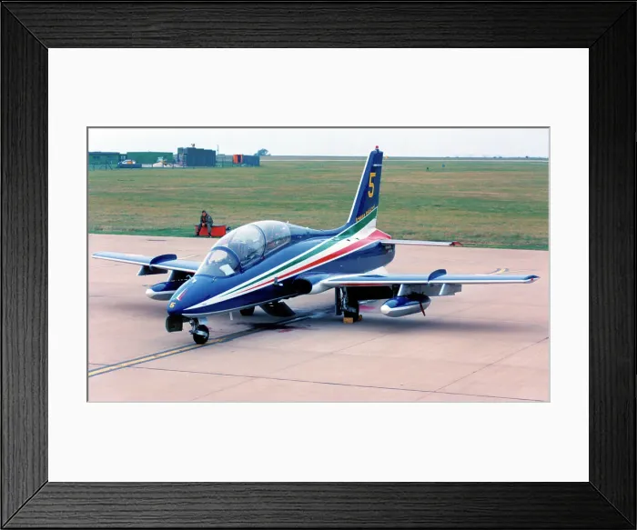 Framed Print : Aermacchi MB. 339PAN MM54477 - 5 Framed Print : Aermacchi MB. 339PAN MM54477 - 5