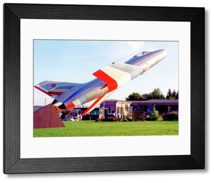 Framed Print : Dassault MD. 454 Mystere IVA 185 Framed Print : Dassault MD. 454 Mystere IVA 185