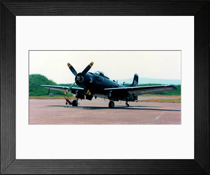 Framed Print : Douglas AD-4N Skyraider F-AZDQ Framed Print : Douglas AD-4N Skyraider F-AZDQ