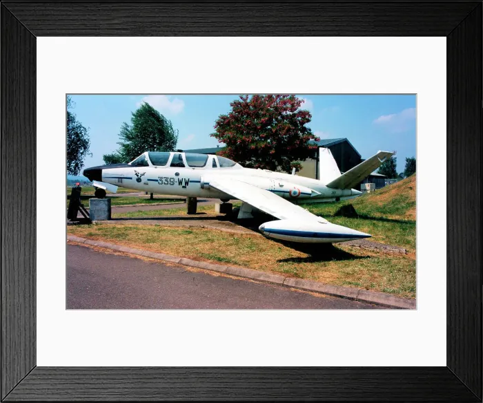 Framed Print : Fouga CM-170 Magister 202 - 339-WW Framed Print : Fouga CM-170 Magister 202 - 339-WW