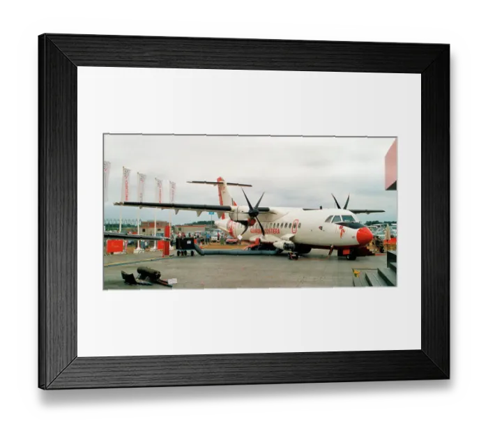 Framed Print : ATR ATR-42-400MP MM62170 - 10-01 Framed Print : ATR ATR-42-400MP MM62170 - 10-01