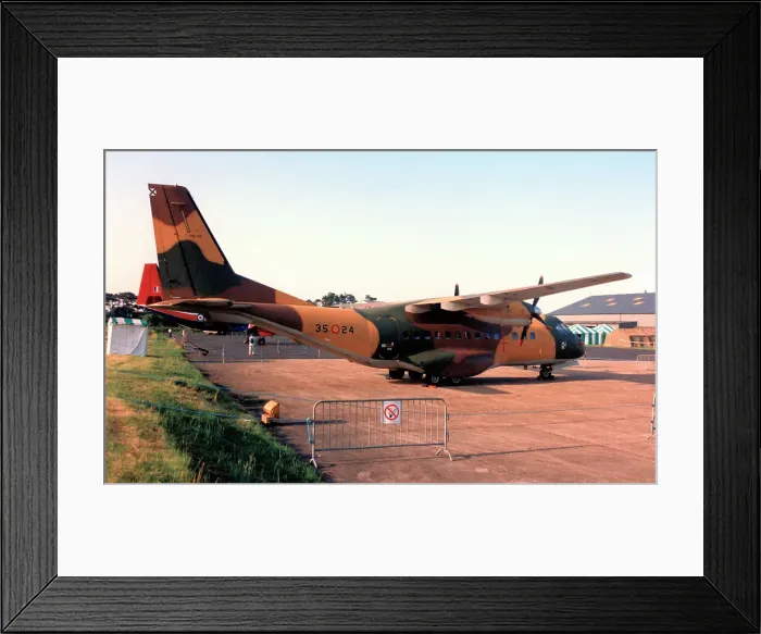 Framed Print : CASA CN-235-100M T. 19B-06 - 35-24 Framed Print : CASA CN-235-100M T. 19B-06 - 35-24