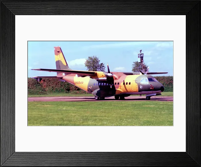 Framed Print : CASA 235-100MPA T. 19B-05 - 35-23 Framed Print : CASA 235-100MPA T. 19B-05 - 35-23