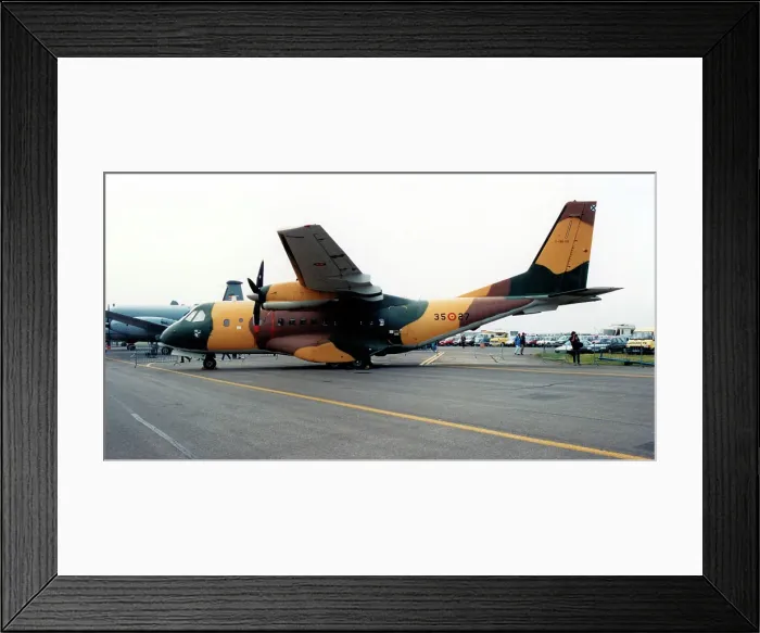 Framed Print : CASA 235-100MPA T. 19B-09 - 35-27 Framed Print : CASA 235-100MPA T. 19B-09 - 35-27