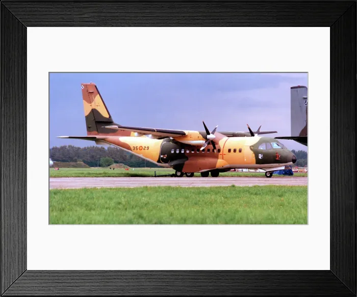 Framed Print : CASA 235-100M T. 19B-11 - 35-29 Framed Print : CASA 235-100M T. 19B-11 - 35-29