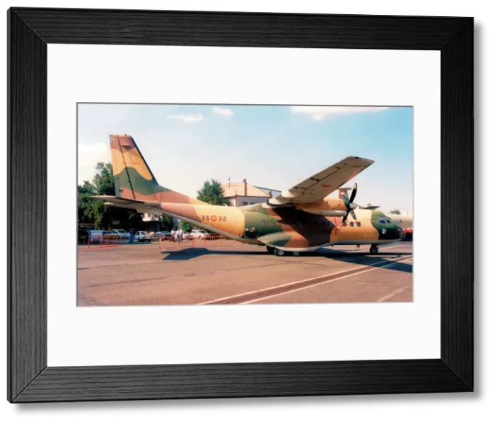 Framed Print : CASA 235-100M T. 19B-14 - 35-32 Framed Print : CASA 235-100M T. 19B-14 - 35-32