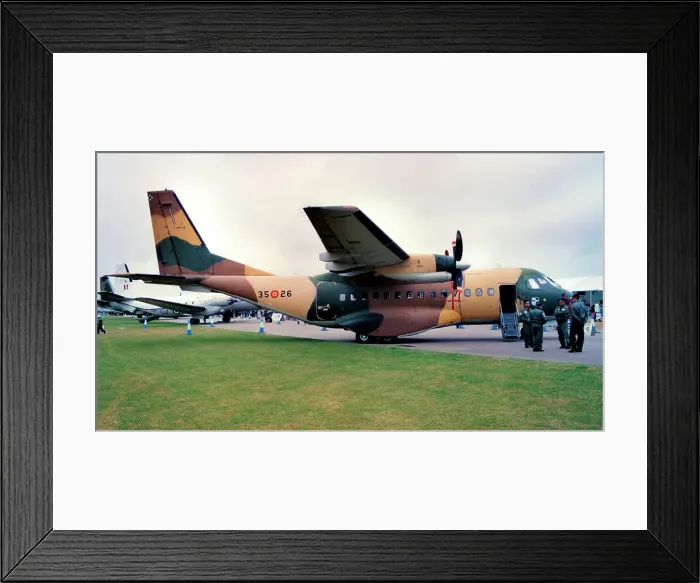 Framed Print : CASA 235-100M T. 19B-08 - 35-26 Framed Print : CASA 235-100M T. 19B-08 - 35-26