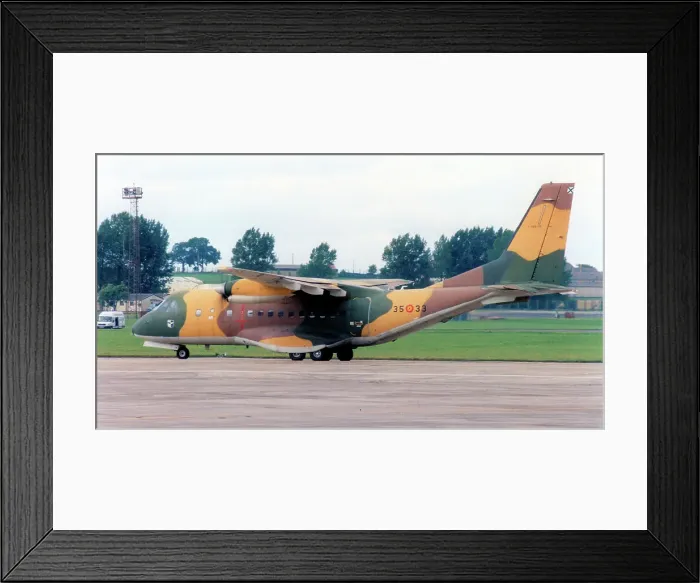Framed Print : CASA CN-235 T. 19B-15 - 35-33 Framed Print : CASA CN-235 T. 19B-15 - 35-33