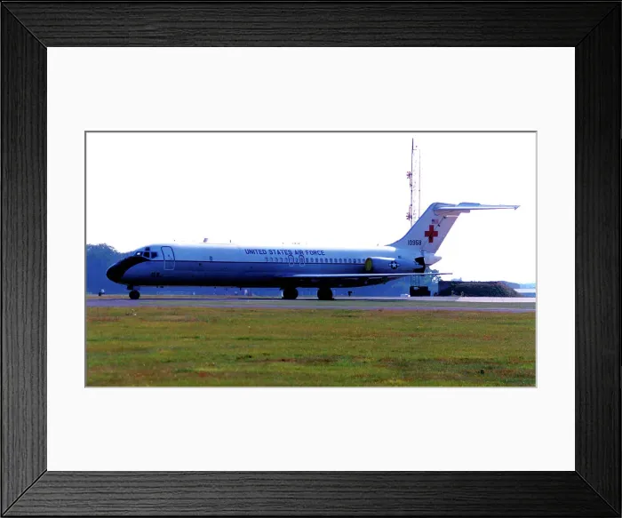 Framed Print : United States Air Force McDonnell Douglas C-9A 68-10958 Framed Print : United States Air Force McDonnell Douglas C-9A 68-10958