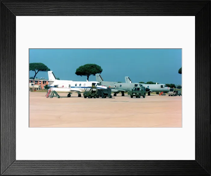 Framed Print : Piaggio PD-808 flight line Framed Print : Piaggio PD-808 flight line