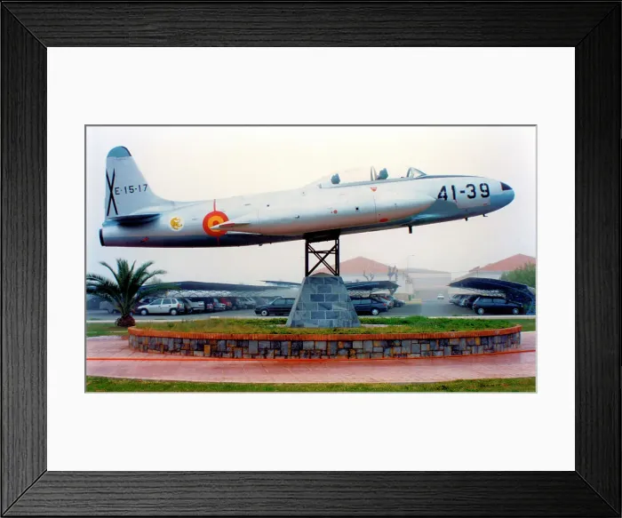 Framed Print : Lockheed T-33A Shooting Star E. 15-17 - 41-39 Framed Print : Lockheed T-33A Shooting Star E. 15-17 - 41-39