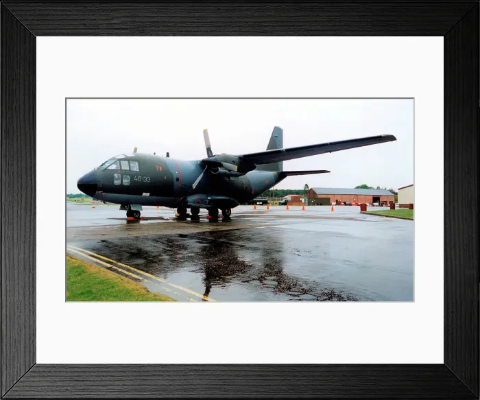 Framed Print : Aeritalia G. 222TCM MM62134 - 46-33 Framed Print : Aeritalia G. 222TCM MM62134 - 46-33