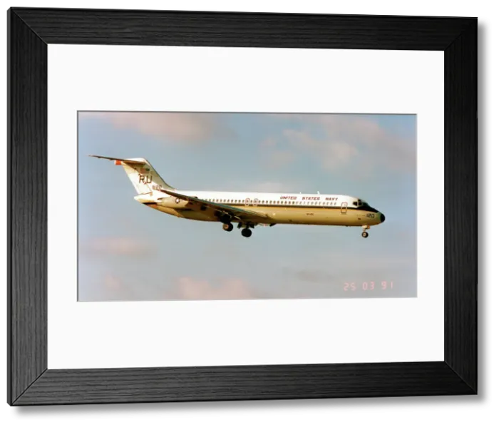 Framed Print : McDonnell Douglas C-9B Skytrain II 159120 Framed Print : McDonnell Douglas C-9B Skytrain II 159120