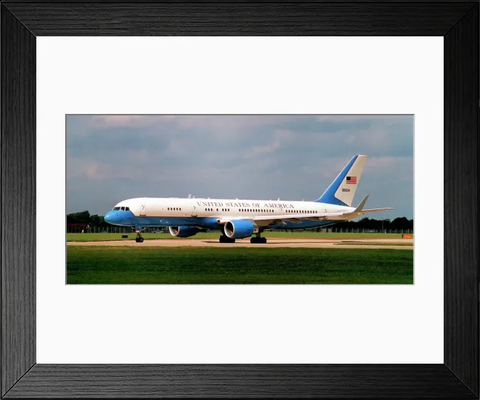 Framed Print : Boeing C-32A 99-0004 Framed Print : Boeing C-32A 99-0004