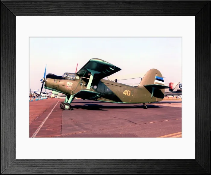 Framed Print : Antonov An-2T 40 Yellow Framed Print : Antonov An-2T 40 Yellow