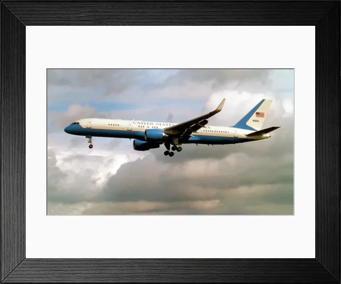 Framed Print : Boeing C-32A 99-0004 Framed Print : Boeing C-32A 99-0004
