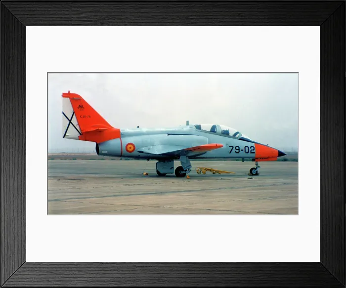 Framed Print : CASA C-101EB Aviojet E. 25-78 - 79-02 Framed Print : CASA C-101EB Aviojet E. 25-78 - 79-02