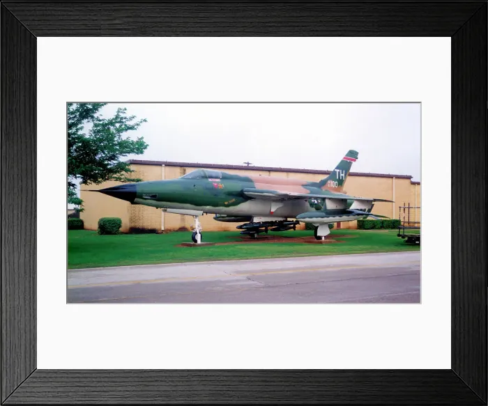 Framed Print : Republic F-105D Thunderchief 61-0100 Framed Print : Republic F-105D Thunderchief 61-0100