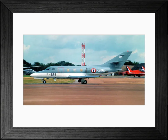 Framed Print : Dassault Falcon 10MER 185 Framed Print : Dassault Falcon 10MER 185