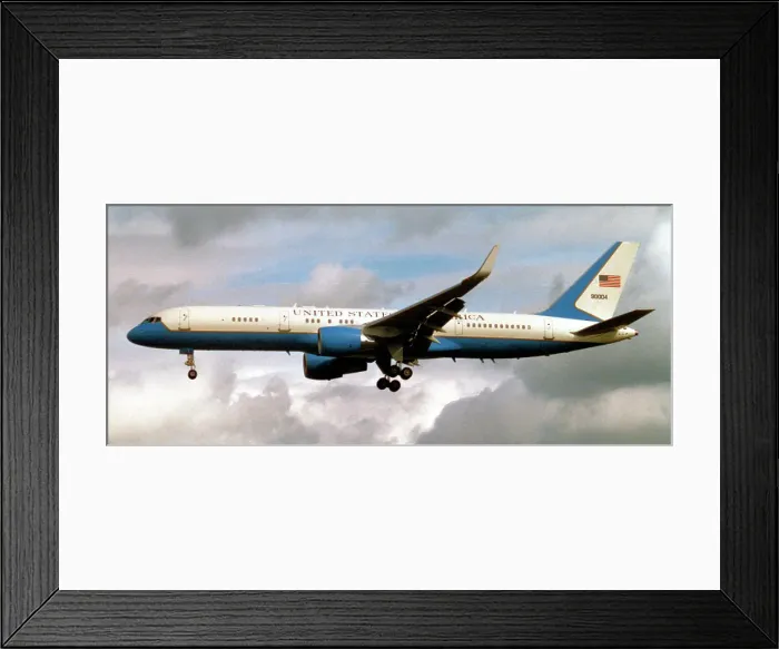 Framed Print : Boeing C-32A 99-0004 Framed Print : Boeing C-32A 99-0004
