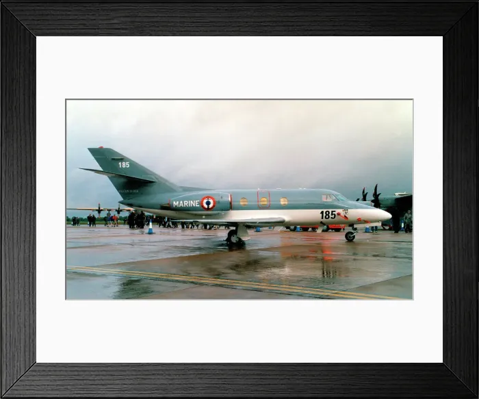Framed Print : Dassault Falcon 10MER 185 Framed Print : Dassault Falcon 10MER 185