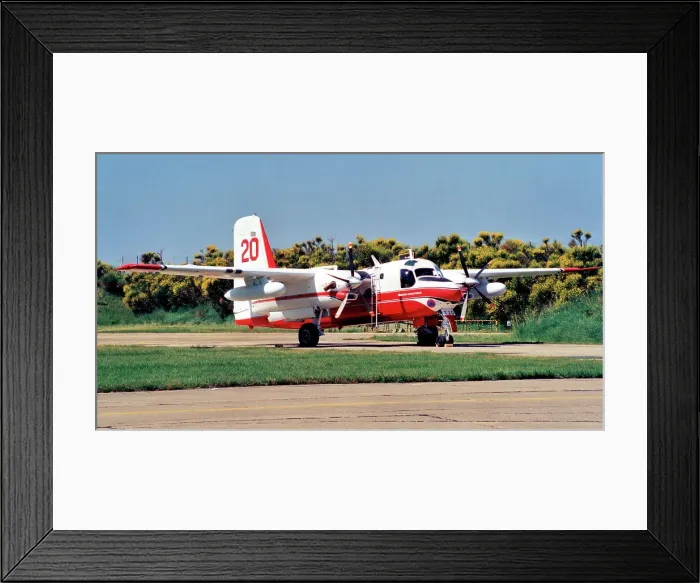 Framed Print : Conair Turbo-Firecat F-ZBEH - 20 Framed Print : Conair Turbo-Firecat F-ZBEH - 20