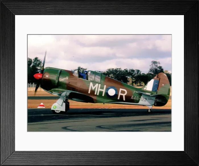 Framed Print : CAC CA-13 Boomerang VH-MHR - A46-122 Suzy-Q Framed Print : CAC CA-13 Boomerang VH-MHR - A46-122 Suzy-Q